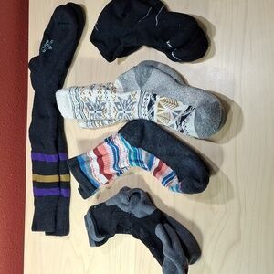 Smartwool Merino Wool Sock Bundle 5 Pairs Women's Large